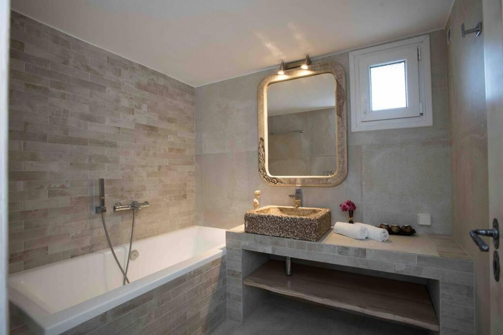 Villa Jakie Mykonos Town Bagian luar foto